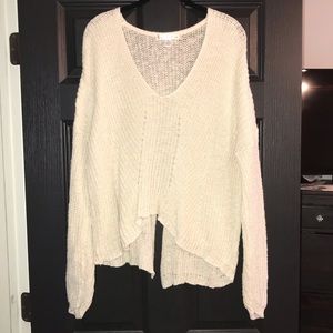 Oversized boho sweater